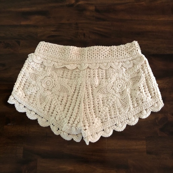 Surf Gypsy Crochet Swim Shorts - Picture 6 of 9